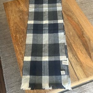 Mens J. Crew Navy Scarf
